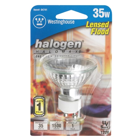 Westinghouse Westinghouse 35 W MR16 Floodlight Halogen Bulb 180 lm White 1 pk 04741